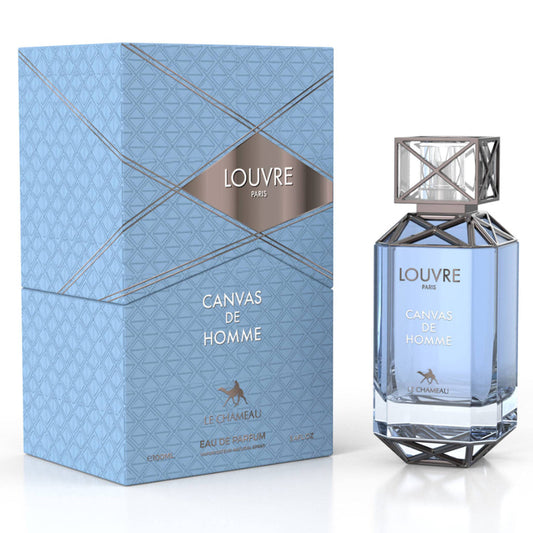LE CHAMEAU Louvre Paris   Canvas De Homme 100ML