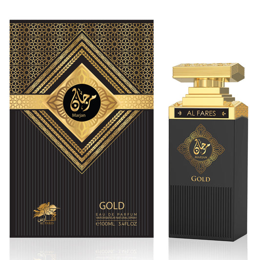 AL FARES Marjan Gold Eau De Parfum 100ml UNISEX